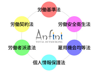 6つの法令とアンフィニ